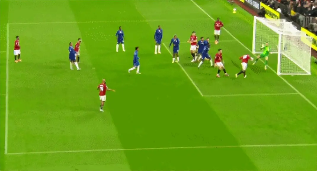 开场门将就, 下半场切尔